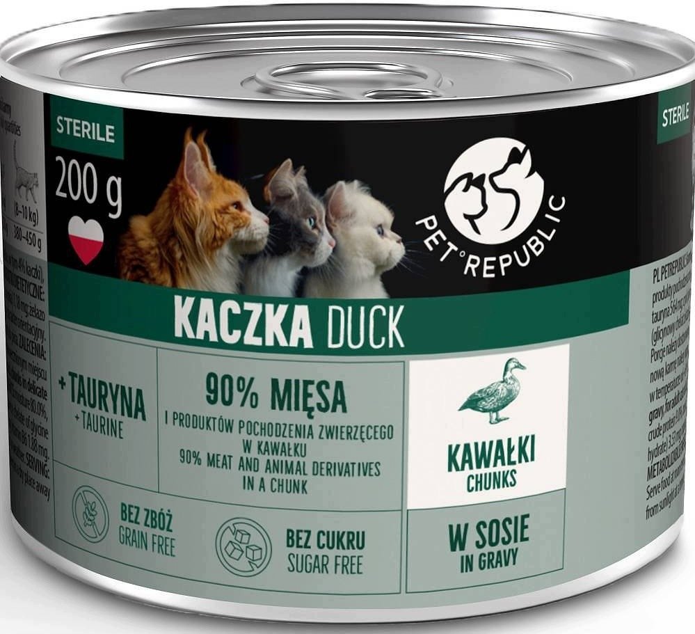 Pet Republic PetRepublic Steril kaczka kawalki