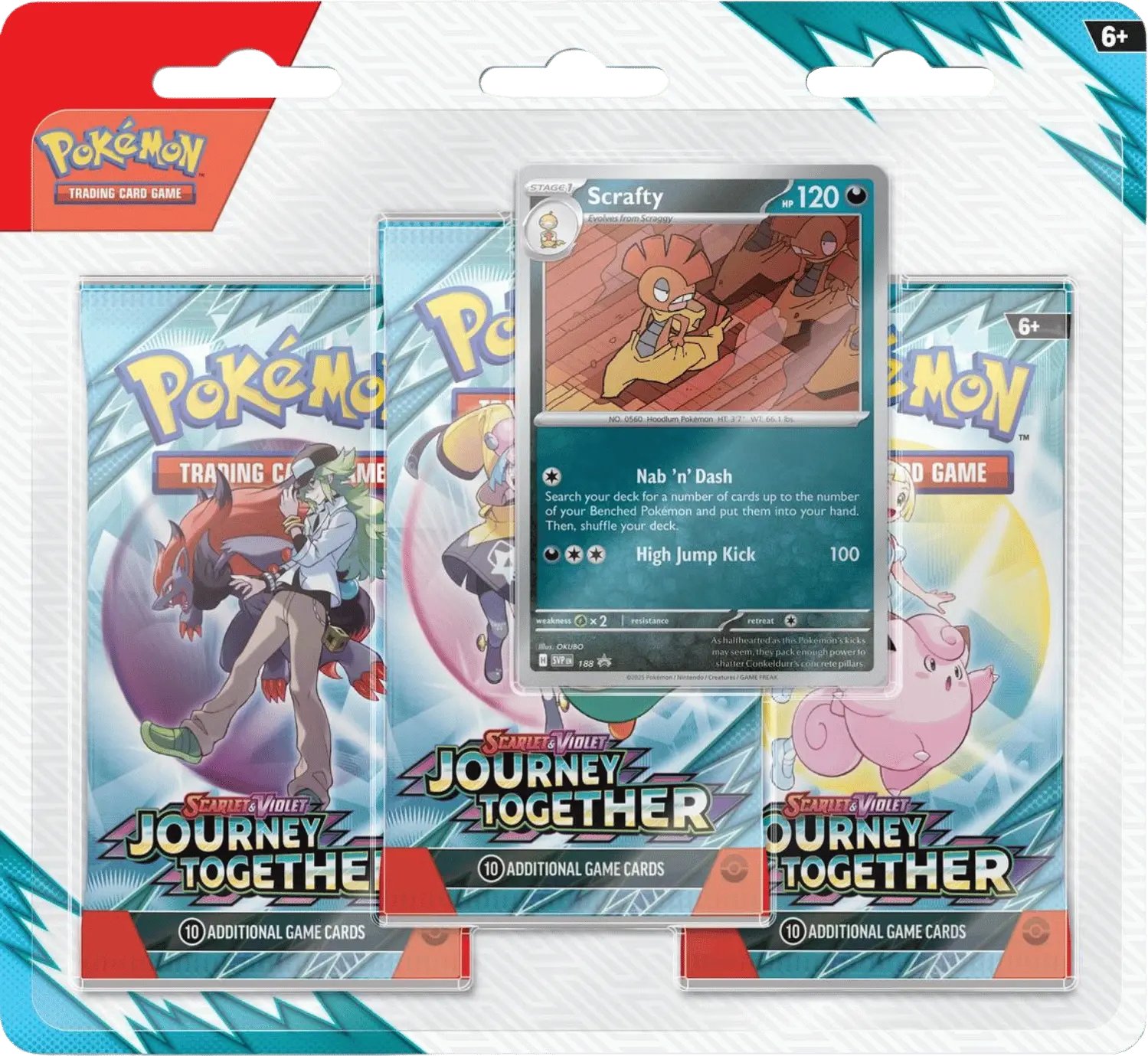 Pokemon Trading Card Angielski Blister SV09