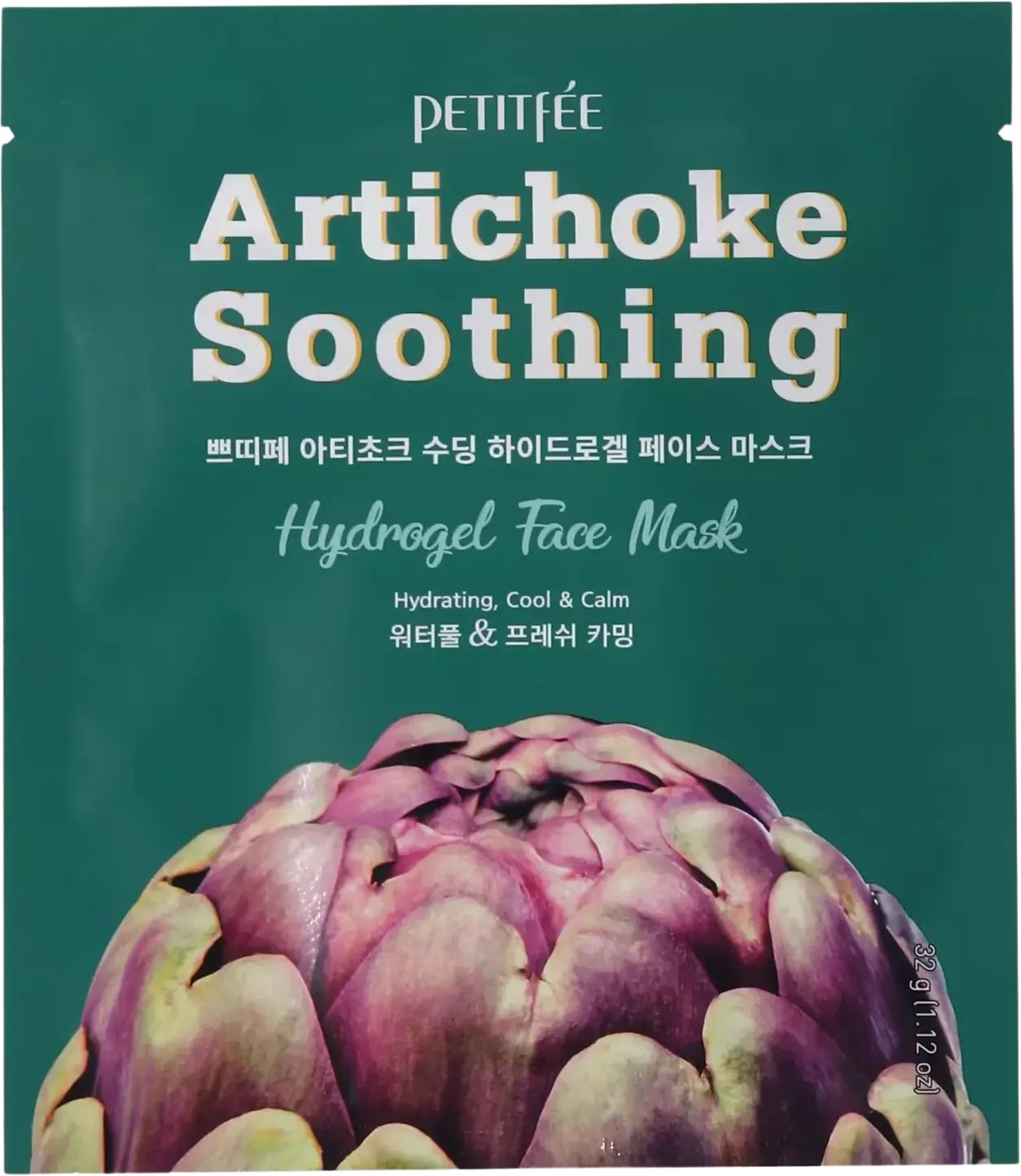 Petitfee Artichoke Soothing Hydrogel Calming Sheet