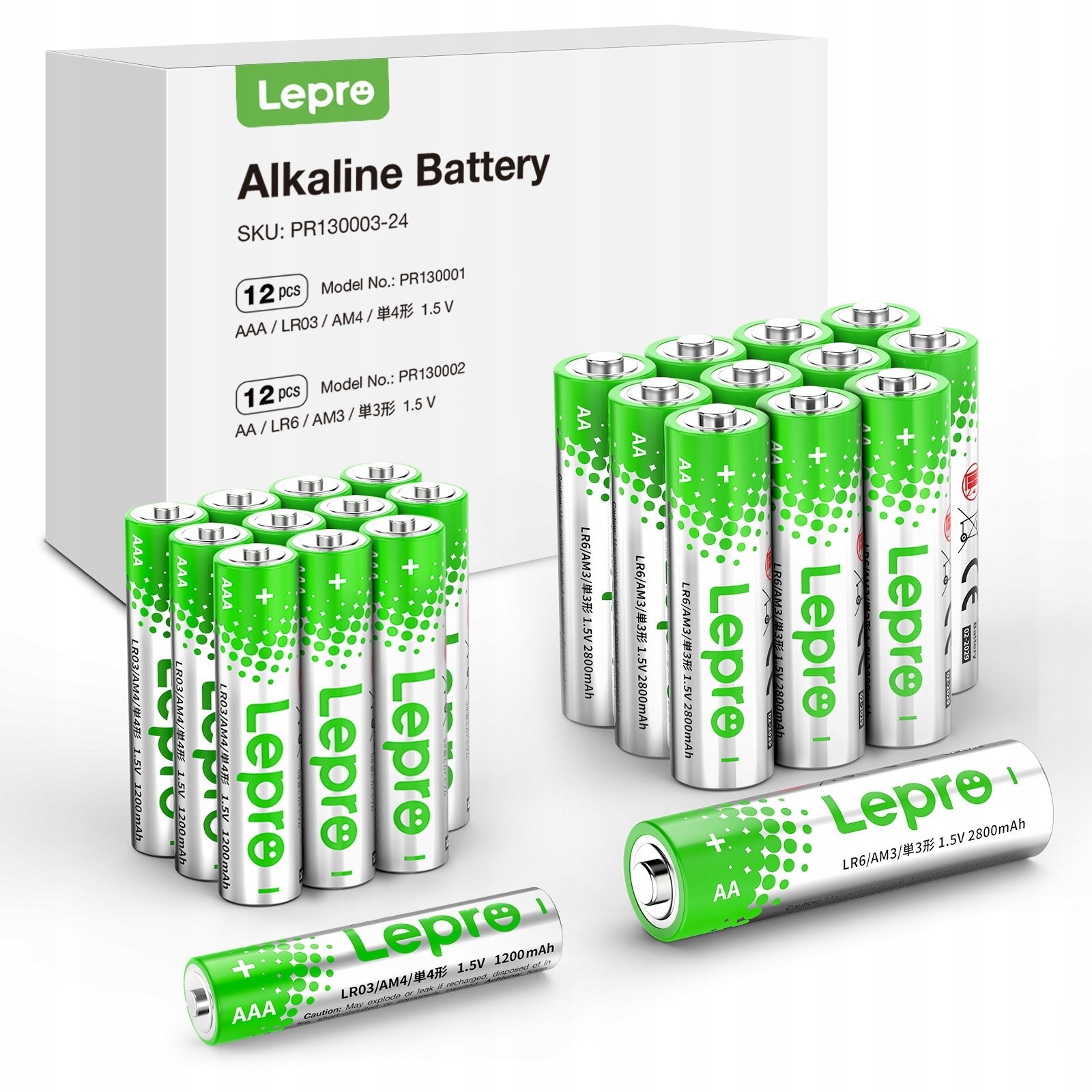 Philips Bateria alkaliczna LEPRO 130003-24 AA/AAA