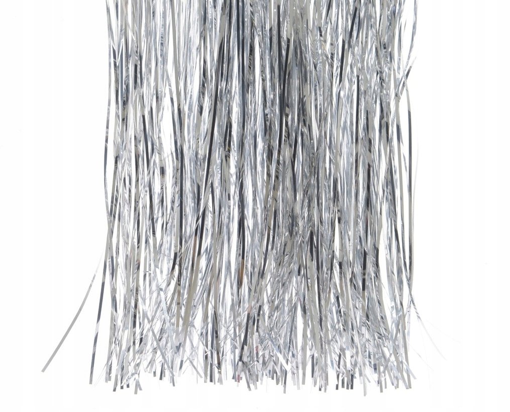 Party Deco Tinsel garland silver 50X40CM