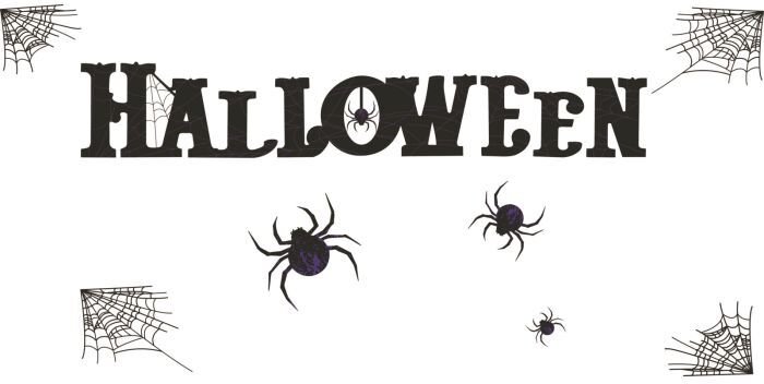 Party Deco Wall Sticker Halloween 99X33CM