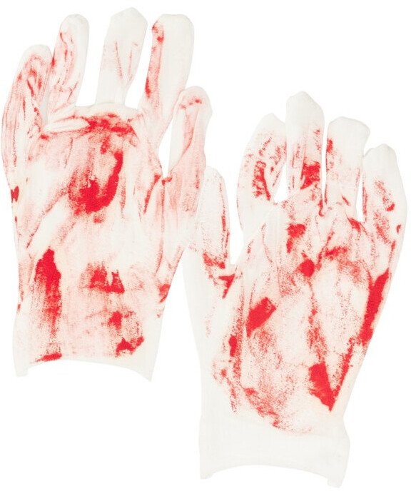 Party Deco Gloves with design 19X10