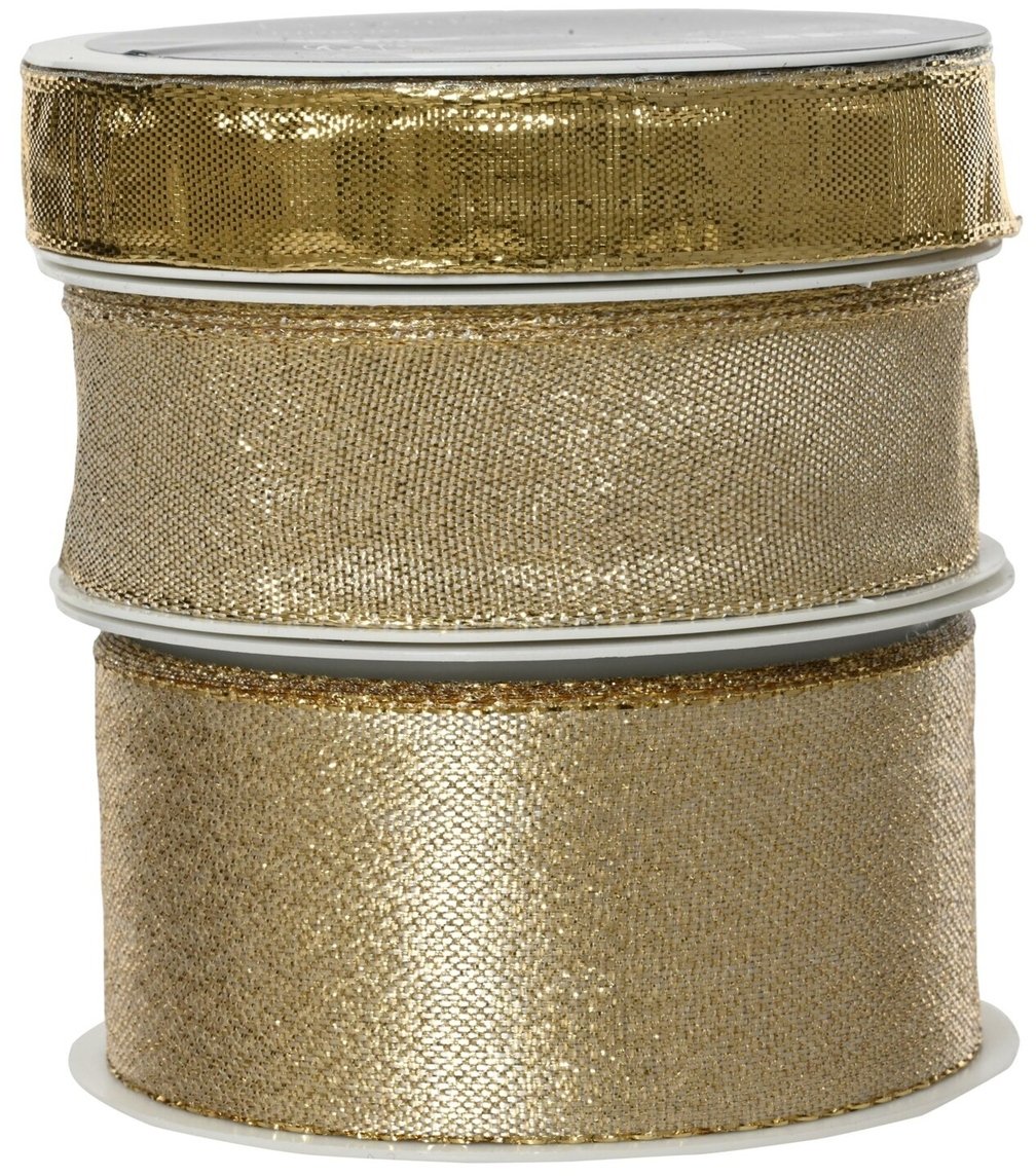 Party Deco Ribbon gold 1.5CMX4M/2