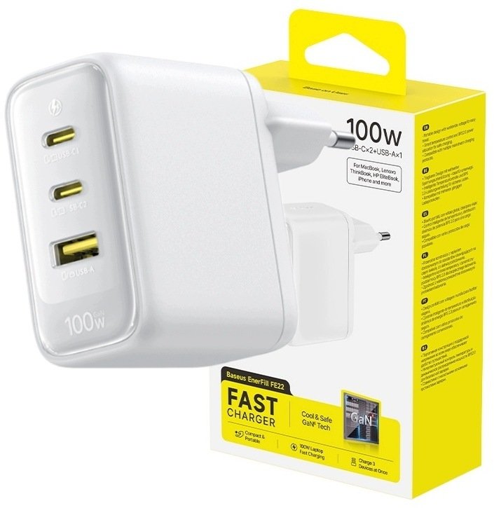 Ladowarka PowerNeed Sieciowa Baseus Enerfill FE22