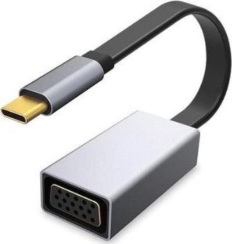 Platinet Multimedia Adapter Type-C  to VGA (1080P*60Hz) Adapteris Melns