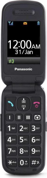 Telefon komorkowy Panasonic KX-TU446 Czarny Mobilais Telefons