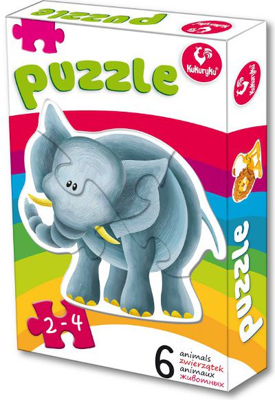 Promatek PROMATEK Pierwsze Puzzle  Zwierzatka 2