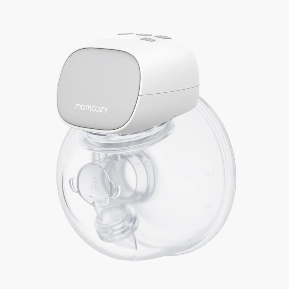 Momcozy S9 Pro Single Gray Breast Pump, 180ml bērnu krūts barošanai
