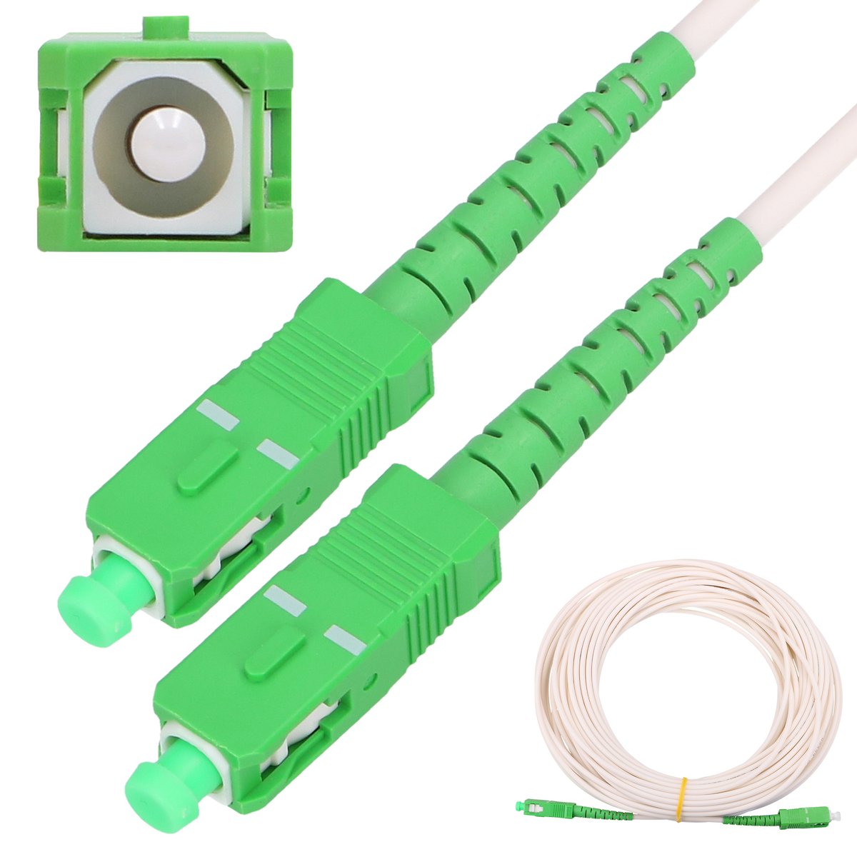 Extralink Patch Cord SC/APC-SC/APC  LSOH  Single