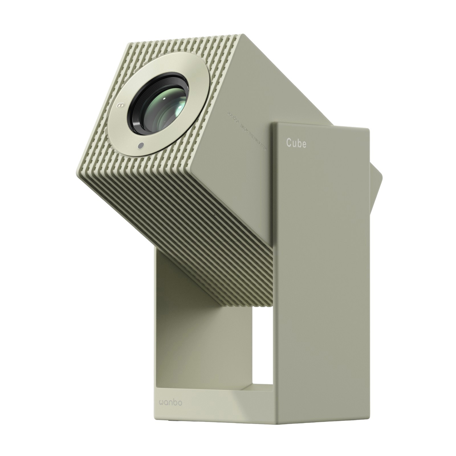 Wanbo Cube 2 Pro Green | Projector | 500 ANSI, Android TV 11, Gimbal projektors