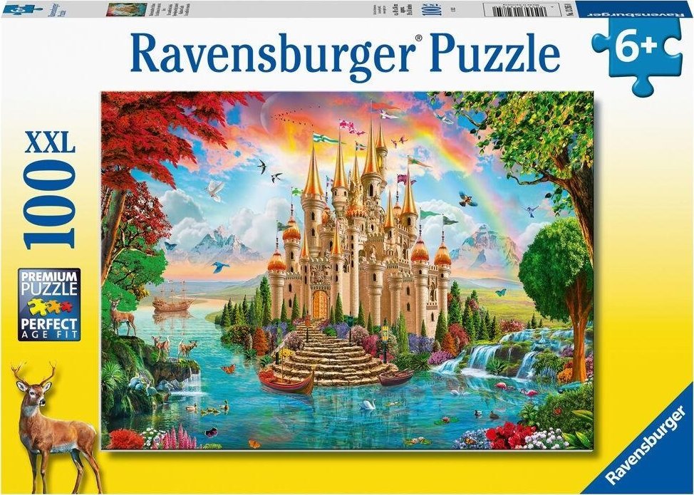 Ravensburger Puzzle XXL 100 Teczowy zamek