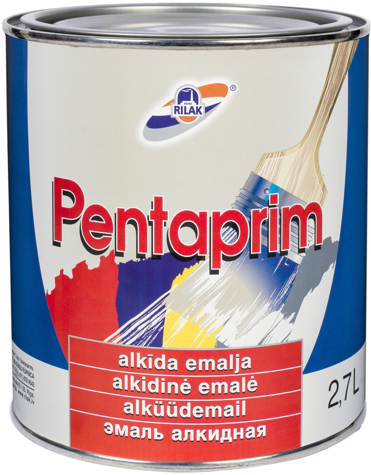 Rilak ALKYD ENAMEL PAINT PENTAPRIM TERRA