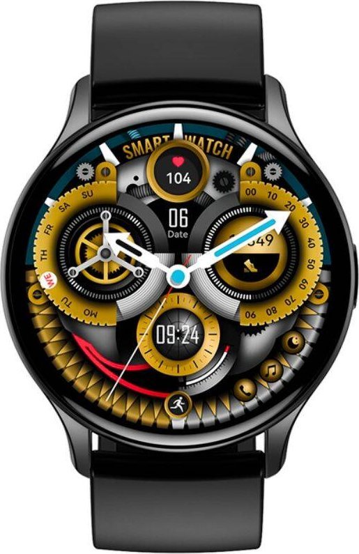 Smartwatch Rubicon RNCF11 Czarny 13225104 (5905220845576) Viedais pulkstenis, smartwatch Smartwatch Rubicon RNCF11 Czarny 13225104 (5905220845576) Viedais pulkstenis, smartwatch