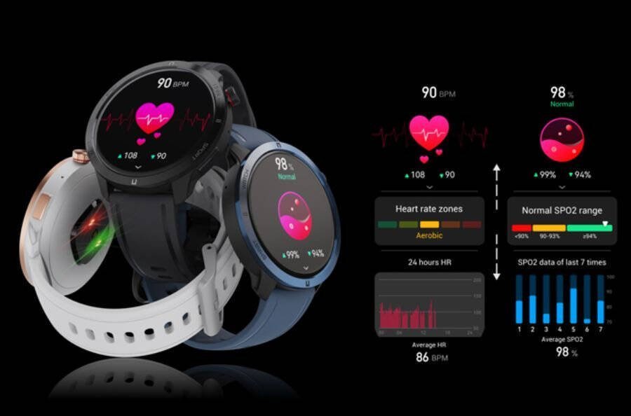 Smartwatch Rubicon RNCF14 Szary  13225117 (5905220845750) Viedais pulkstenis, smartwatch