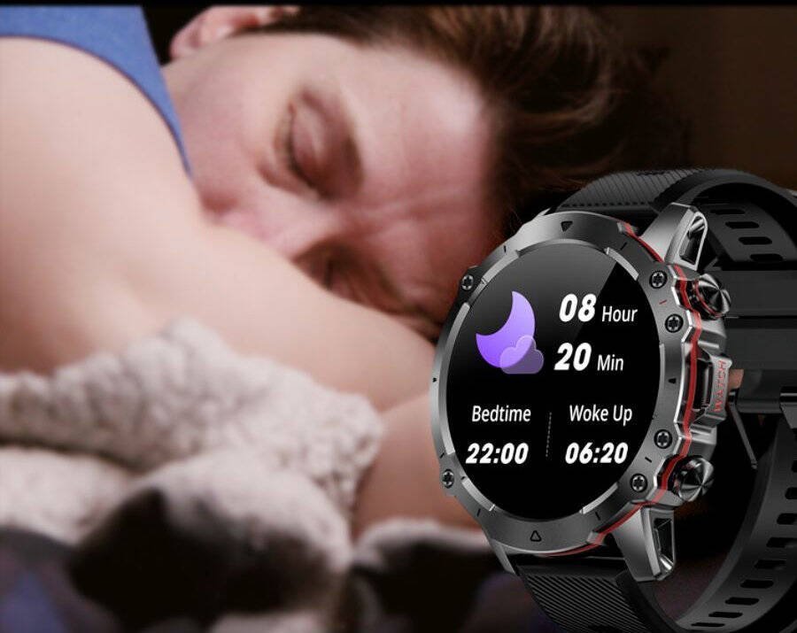 Smartwatch Rubicon RNCF18 Czarny  13225121 (5905220849383) Viedais pulkstenis, smartwatch