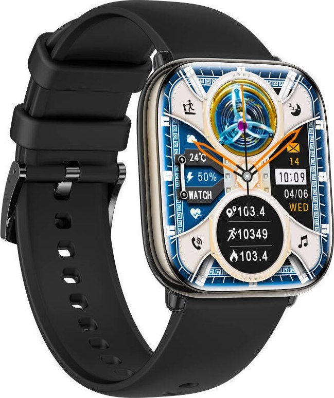 Smartwatch Rubicon SmartWatch Rubicon RNCF31 czarny BT Call rozmowy . 14225473 (5905220876280) Viedais pulkstenis, smartwatch Smartwatch Rubicon SmartWatch Rubicon RNCF31 czarny BT Call rozmowy . 14225473 (5905220876280) Viedais pulkstenis, smartwatch