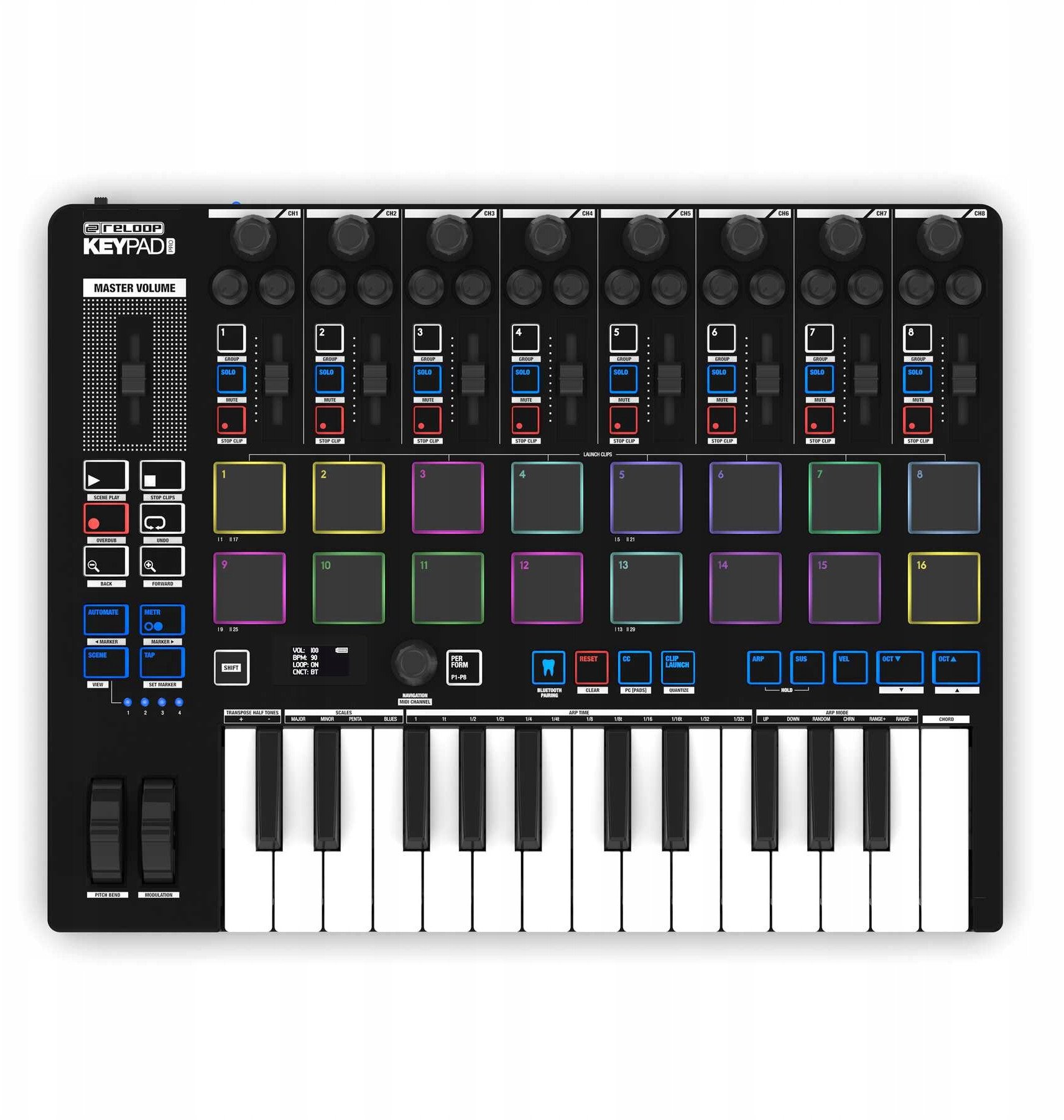 Reloop RELOOP Keypad Pro RELOOP 244054 (4043034168373) Reloop RELOOP Keypad Pro RELOOP 244054 (4043034168373)