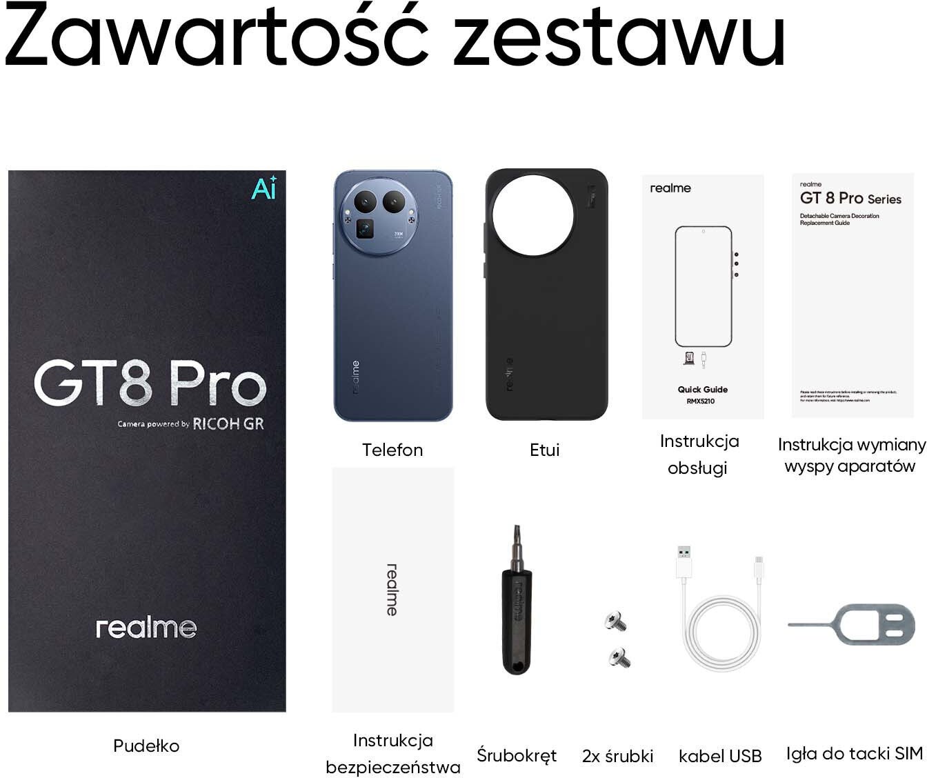 Smartfon Realme GT 8 Pro 5G 12/256GB Niebieski  (631002004350) 631002004350 (6941764477001) Mobilais Telefons