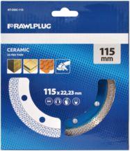 Rawlplug Ciagla tarcza diamentowa 115x22 23mm