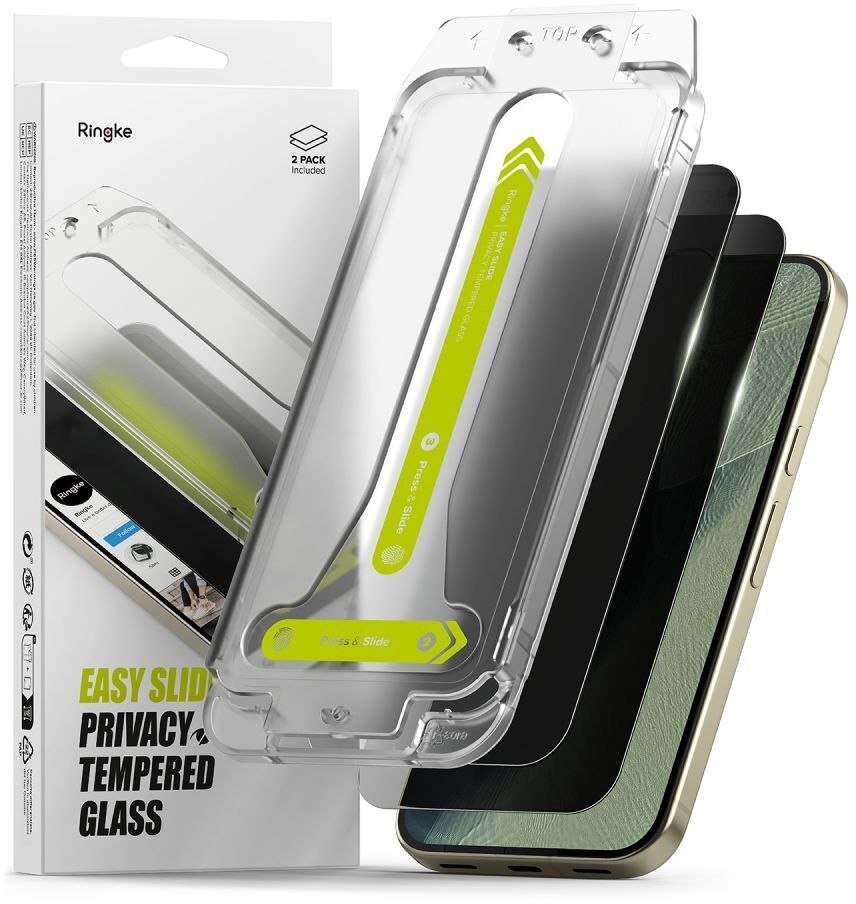 Ringke Szklo prywatyzujace Easy Slide 2-pack