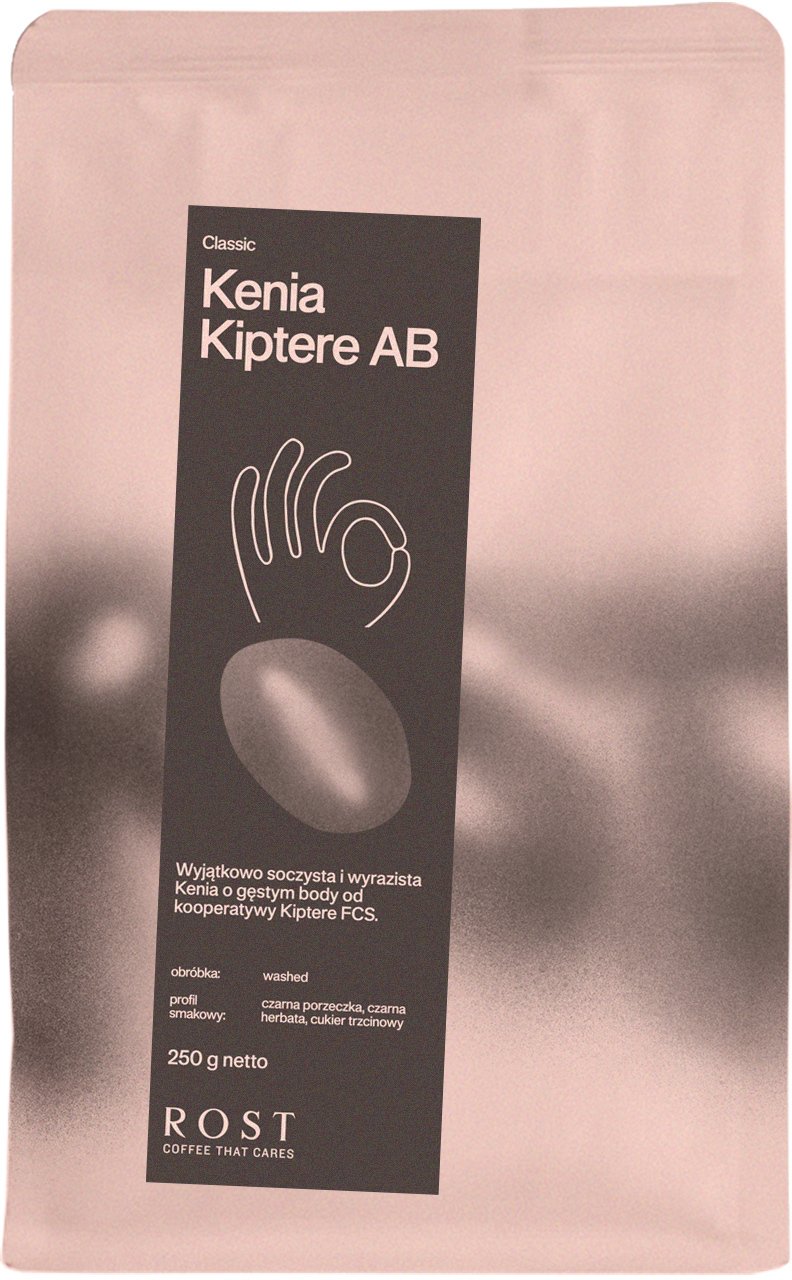 Kawa ziarnista ROST Kenia Kiptere AB