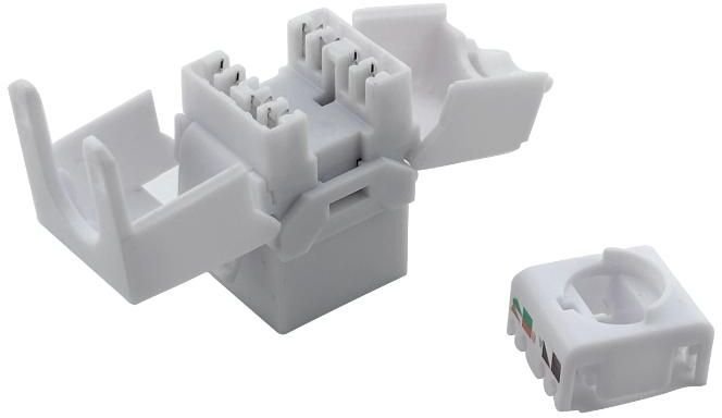 Repotec Keystone Module Cat.6A UTP