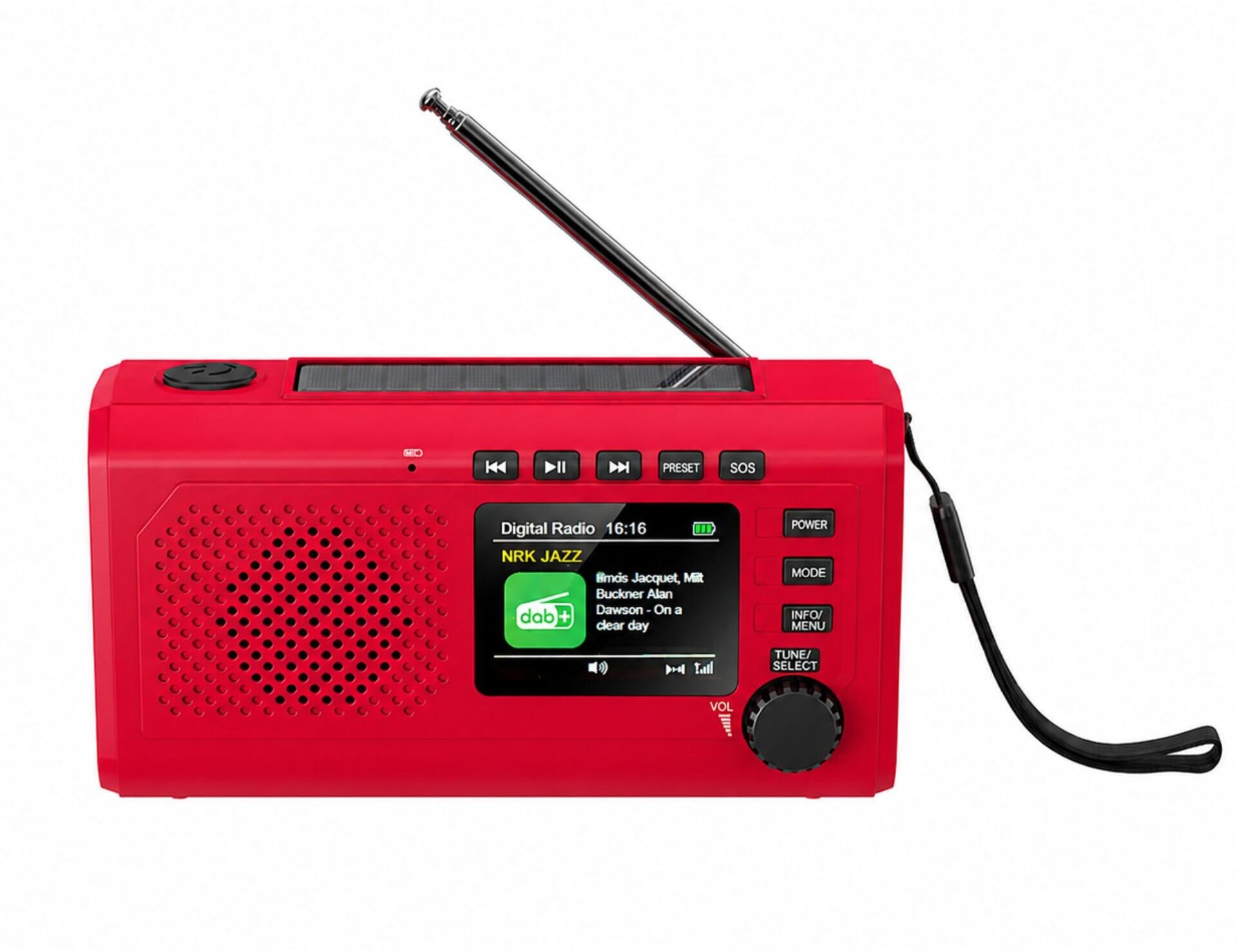 Radio Reflexion TRA2757DAB+ red (TRA2757DAB+ROT) TRA2757DAB+ROT