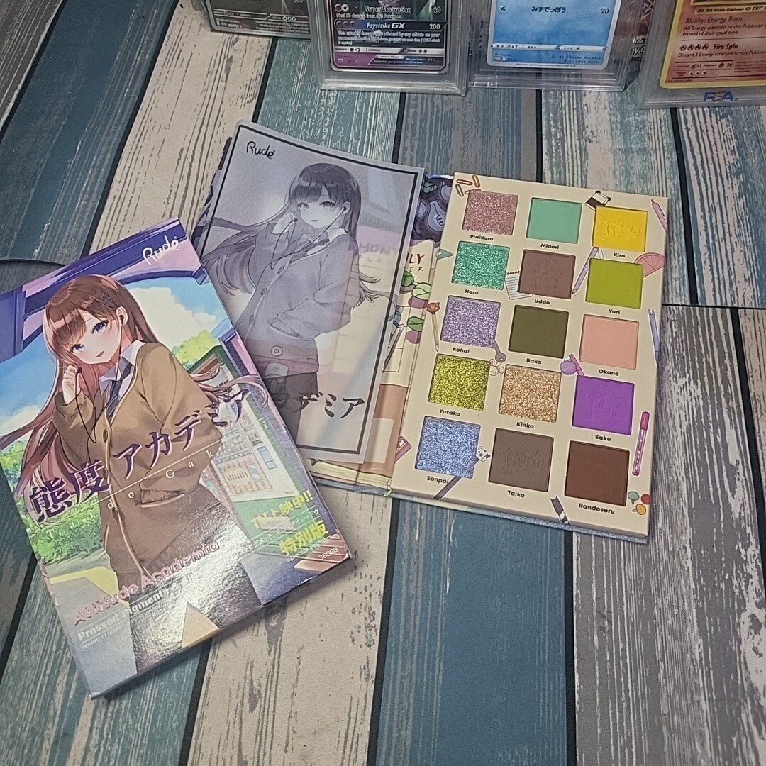 Rude Cosmetics Attitude Academia Eyeshadow Palette