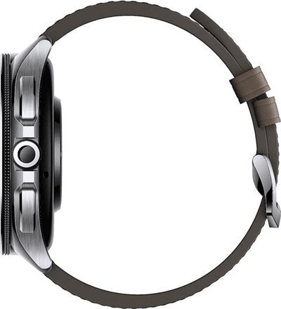 Xiaomi Watch 2 Pro - 4G LTE Silver Case with Brown Leather Strap  6941812724774 Viedais pulkstenis, smartwatch
