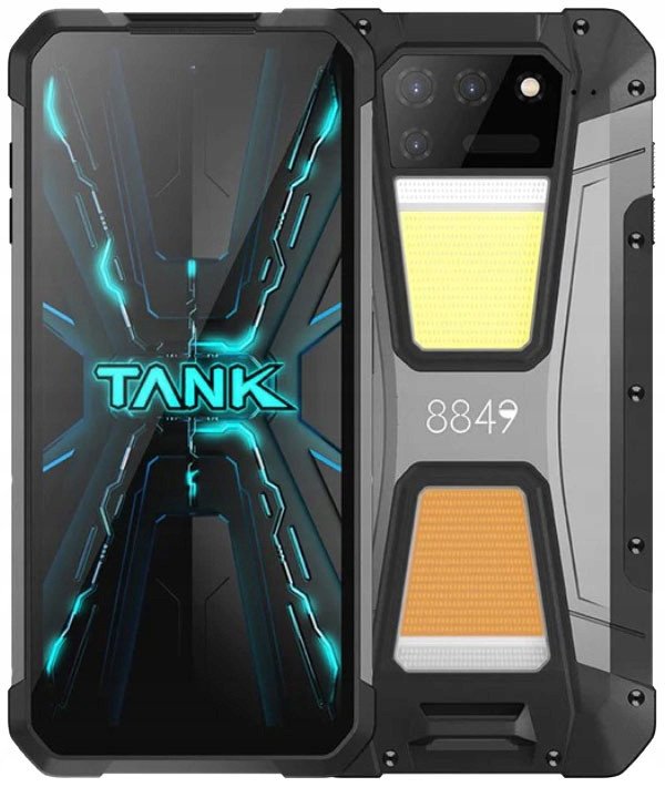 Unihertz Tank 2 12GB/512GB Black Mobilais Telefons