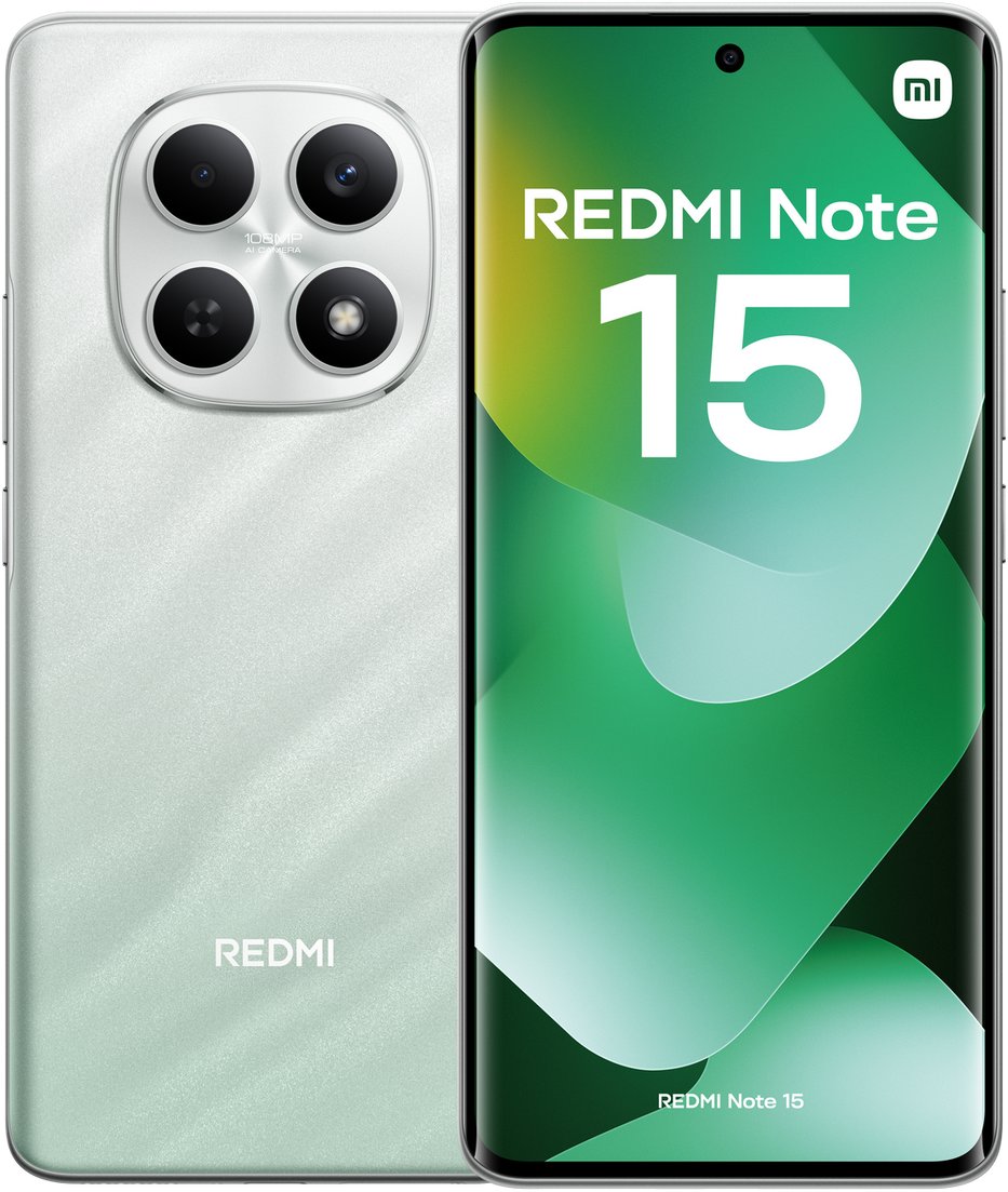 Smartfon Xiaomi Redmi Note 15 8/256GB Zielony (MZB0MNPEU) MZB0MNPEU (6932554482398) Mobilais Telefons