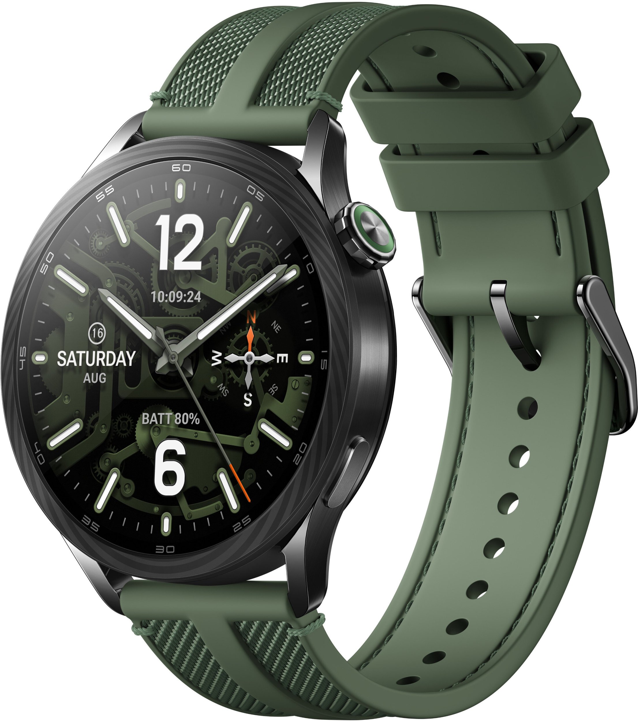 Xiaomi Watch S5 46mm | Smart watch | AMOLED | 1.48" | Waterproof | Jungle Green (6932554463410) Viedais pulkstenis, smartwatch
