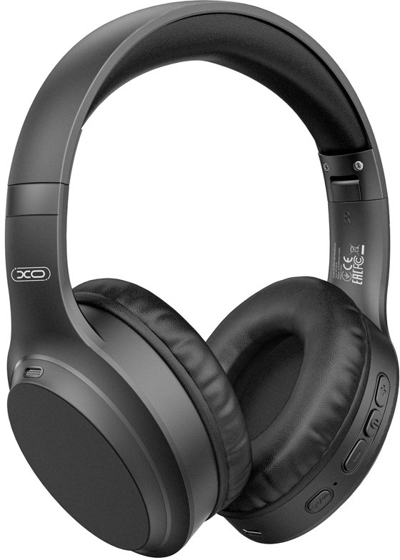 Sluchawki XO Bluetooth czarne nauszne ANC