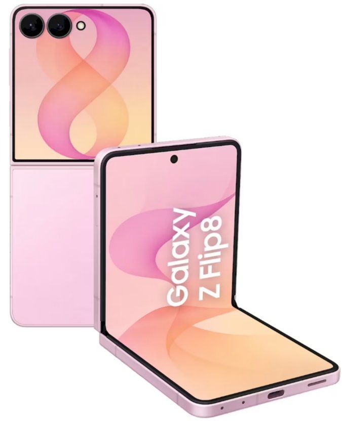 Samsung Galaxy Z Flip8 17.5 cm (6.9") Dual SIM 5G USB Type-C 12 GB 256 GB 4300 mAh Pink Mobilais Telefons