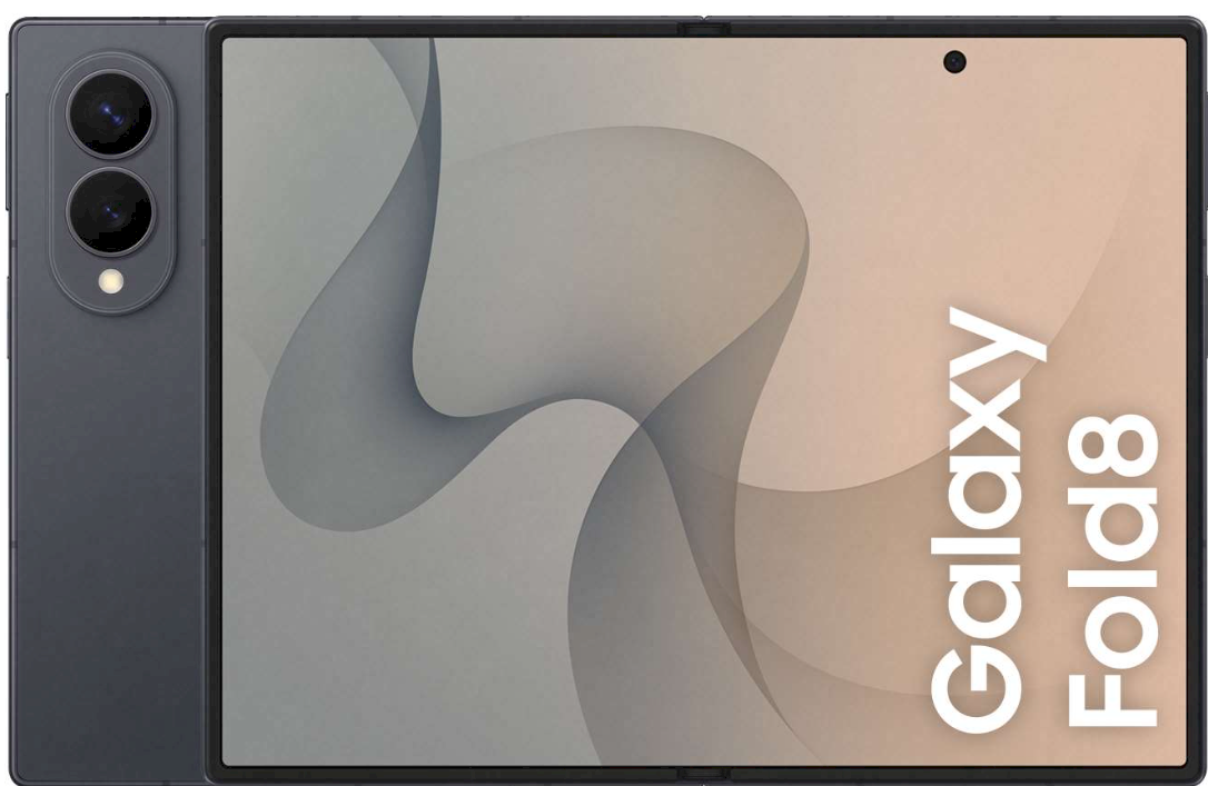 Samsung F971 Galaxy Z Fold8 5G 12/512GB DS Graphite (8806099348731) Mobilais Telefons