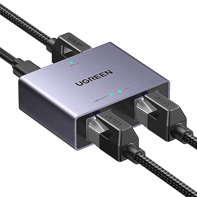 UGREEN NW301 Ethernet sadalītājs 1x2 Gigabit