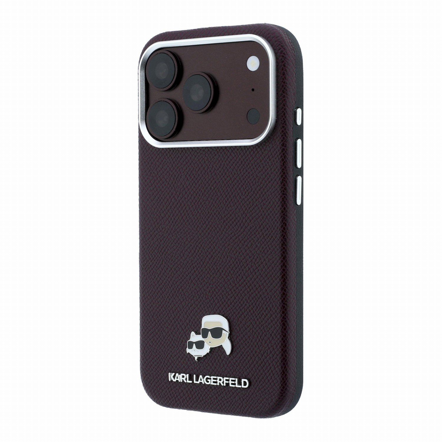 Karl Lagerfeld PU Grained Semi Wrap