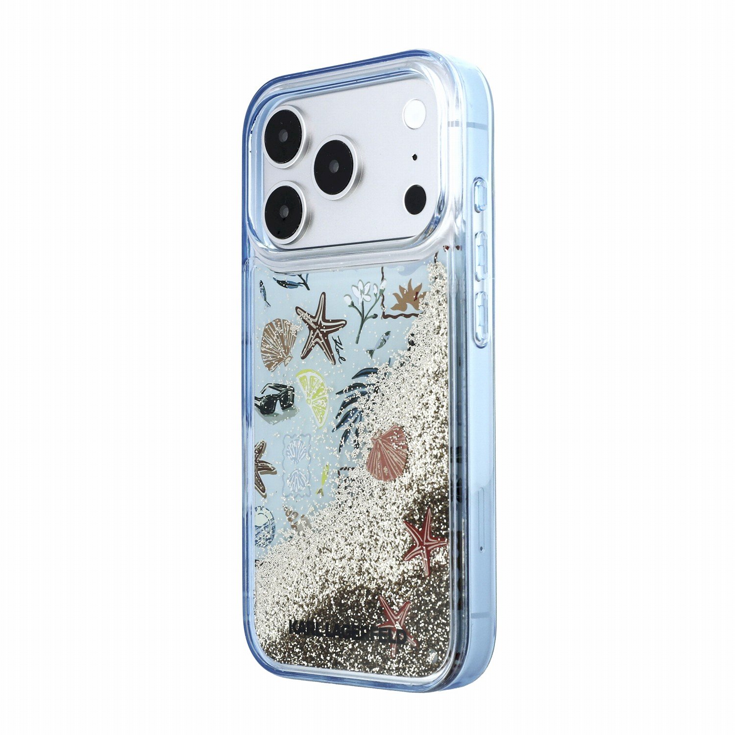 Karl Lagerfeld Liquid Glitter Beach Case