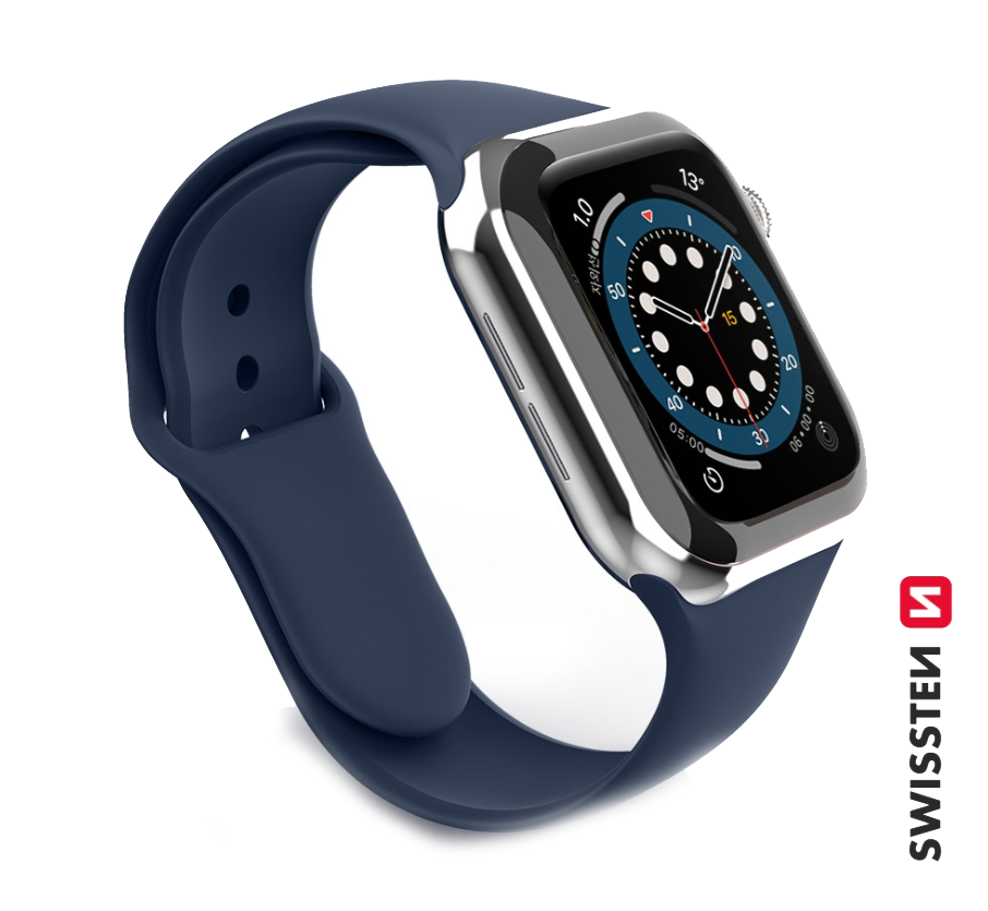 Swissten Silikona Siksniņa priekš Apple Watch