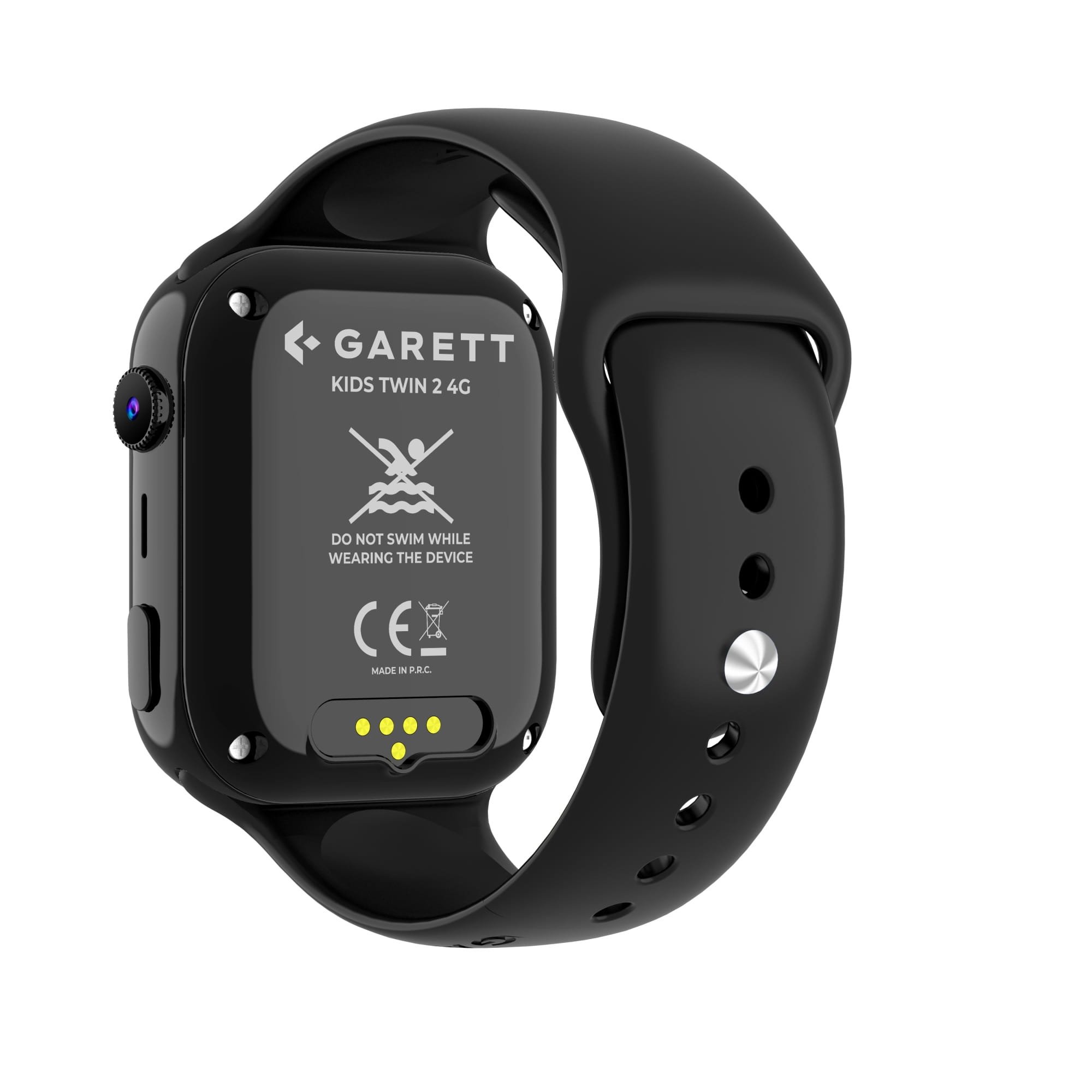 Garett Kids Twin 2 4G czarny Viedais pulkstenis, smartwatch