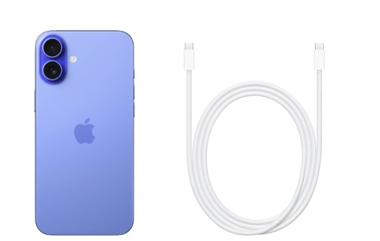 MOBILE PHONE IPHONE 16/128GB ULTRAMARINE MYEC3 APPLE Mobilais Telefons