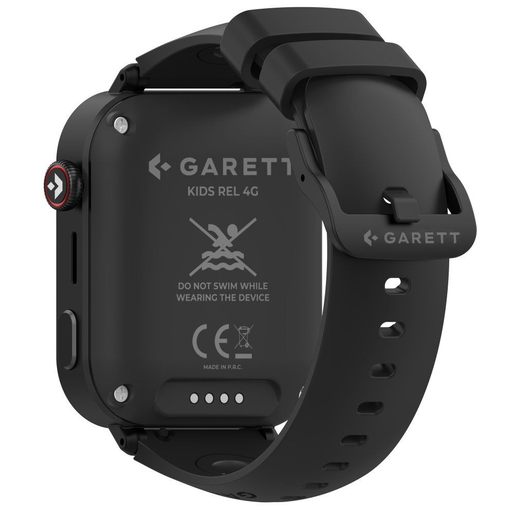 Garett Kids Rel 4G Bērnu Viedpulkstenis GPS / WiFi / Video call REL_4G_BLK (5904238486528) Viedais pulkstenis, smartwatch