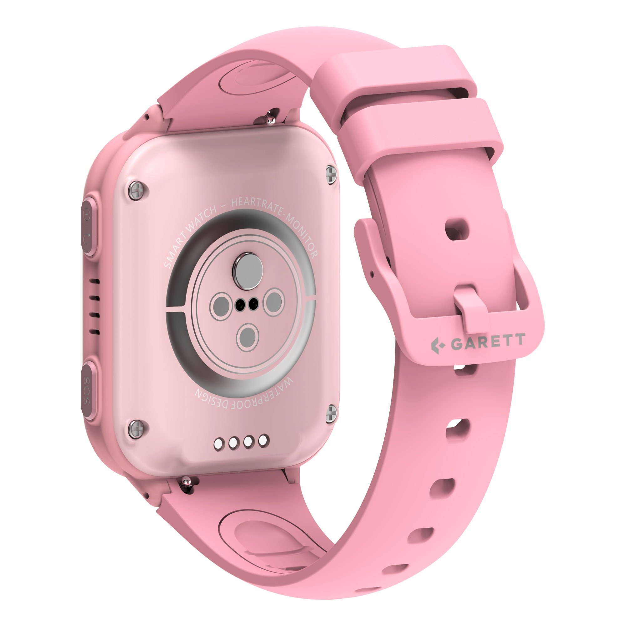 Garett Kids Vibe 4G Pink Viedais pulkstenis, smartwatch
