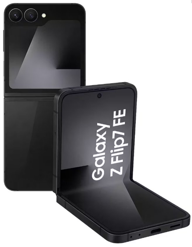Samsung Galaxy Z Flip7 FE 5G 8GB/256GB Black Mobilais Telefons