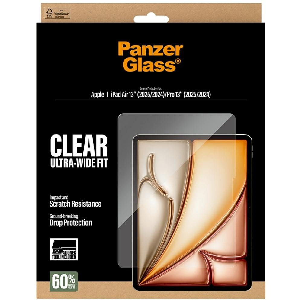 PanzerGlass Ultra-Wide Fit Ekrāna Aizsargstikls priekš Apple iPad Air 13" / 2025 PG78645 (5715685030680) aizsardzība ekrānam mobilajiem telefoniem PanzerGlass Ultra-Wide Fit Ekrāna Aizsargstikls priekš Apple iPad Air 13" / 2025 PG78645 (5715685030680) aizsardzība ekrānam mobilajiem telefoniem