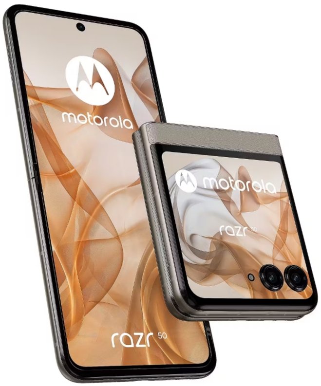 Motorola Razr 50 8/256GB Beach Sand Mobilais Telefons