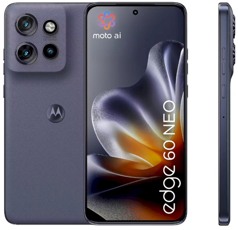 Motorola Edge 60 Neo 12GB/256GB pantone grisaille (840493603728) Mobilais Telefons