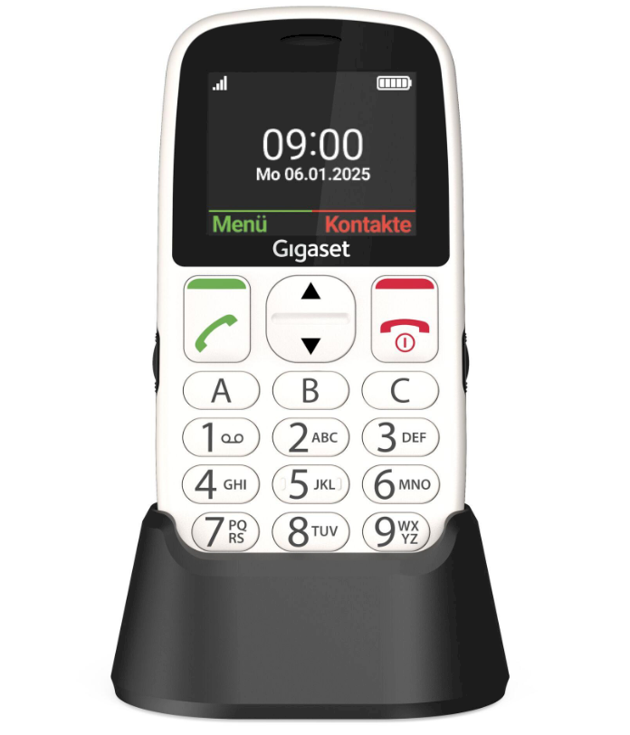 Gigaset GL395 wei&szlig; Mobilais Telefons