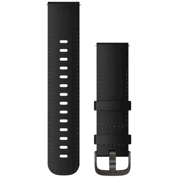 Garmin Schnellwechsel-Armband 20 mm Silikon. Schwarz Viedais pulkstenis, smartwatch